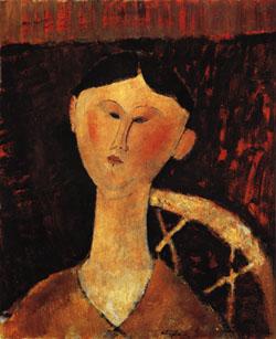 Amedeo Modigliani Portrait of Mrs. Hastings oil painting image